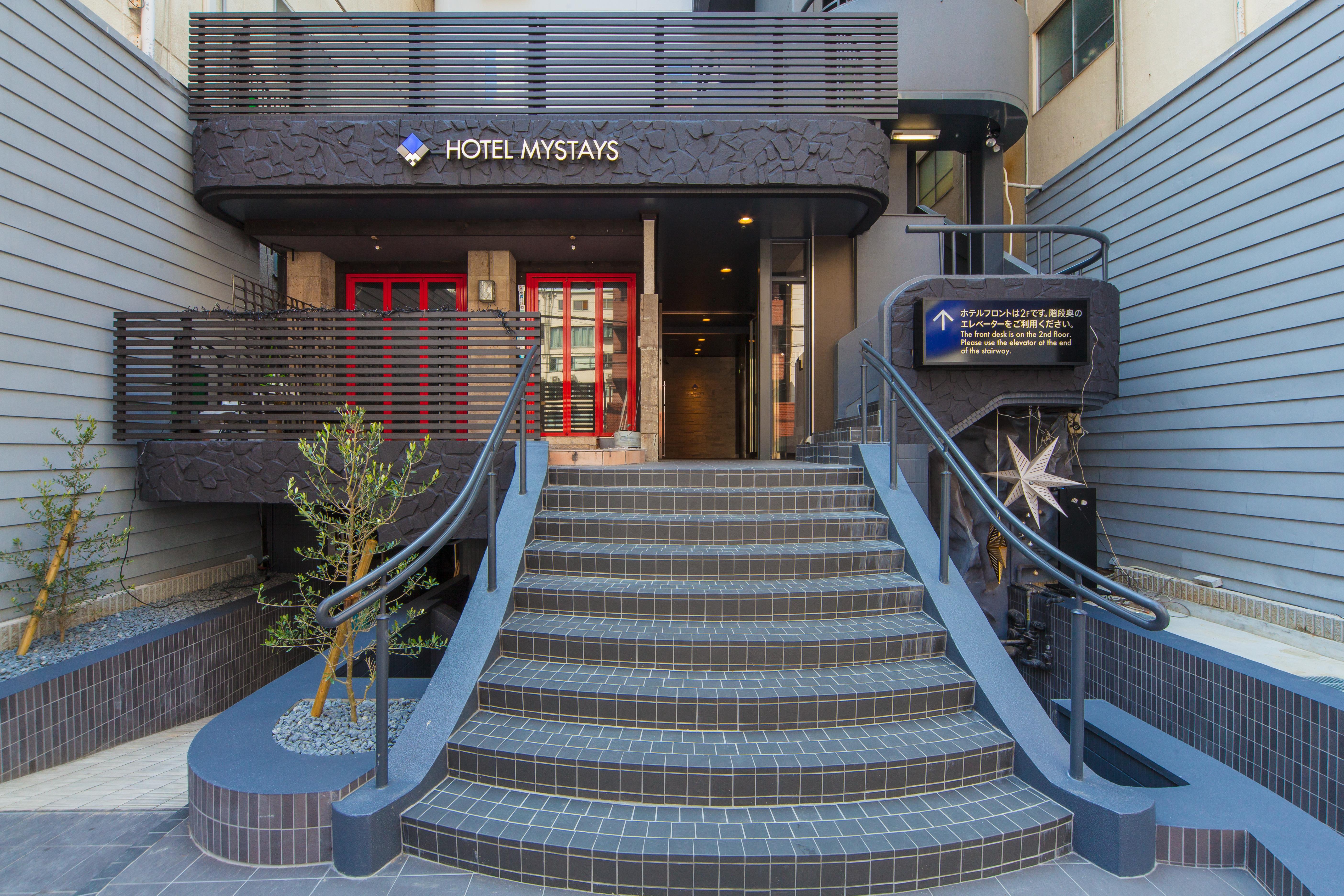 Hotel Mystays Shinsaibashi Ōsaka Exterior foto