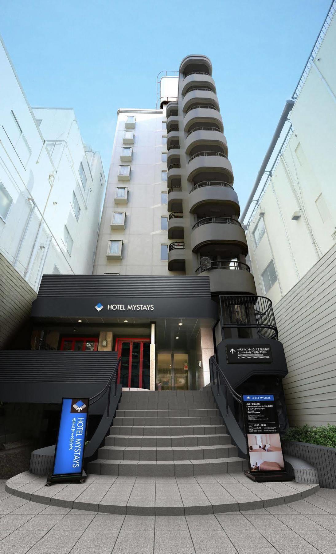 Hotel Mystays Shinsaibashi Ōsaka Exterior foto